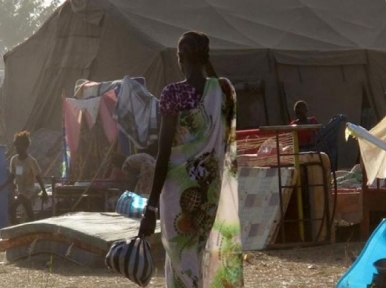 UN concerned over civilians fleeing strife-torn South Sudan