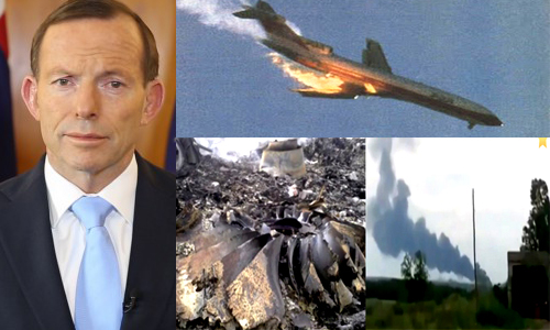 Australian PM blames Russia-backed rebels for MH17 crash