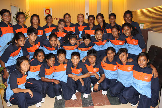 Indian U-16 Women's football team in Dhaka for AFC qualifiers