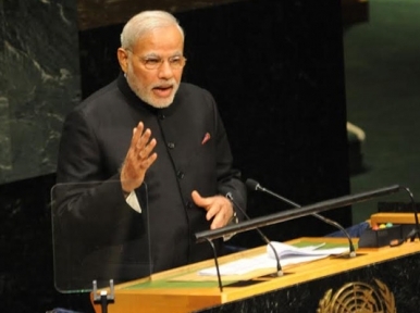 Modi calls for UN reforms, reminds Pakistan of peace before talks