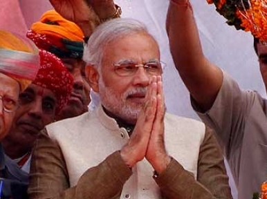 Modi elected as Leader of Parliamentary party