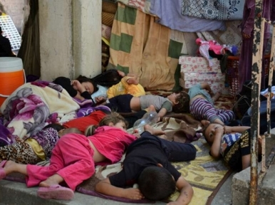 UN calls for urgent response to help thousands in northern Iraq displaced by militants’ advance