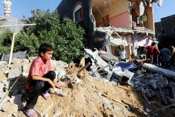 On visit to Gaza, senior UN humanitarian officials call for halt to Israeli offensive