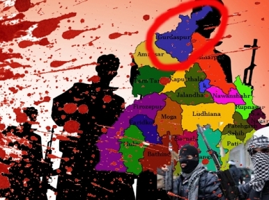 Two of the four terrorists killed in Gurdaspur: Nine dead so far