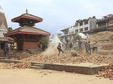 Some 500,000 homes and temples across Nepal damaged by earthquake: UN official