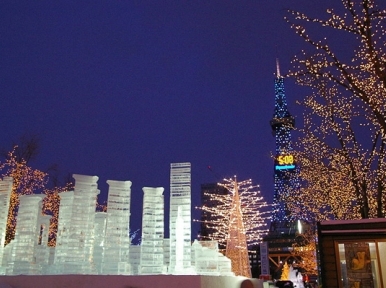 Sapporo (Japan) holds its annual Snow Festival in February