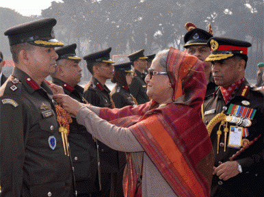 আজ বর্ডার গার্ড বাংলাদেশের চেষ্টায় কমেছে সীমান্তে হত্যাঃ হাসিনা