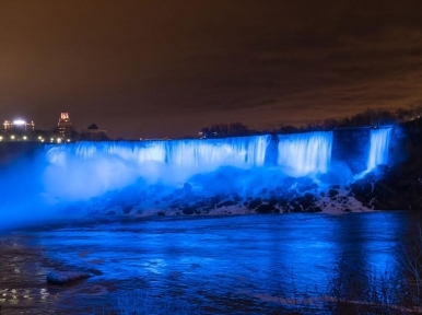 Niagara Falls unveils new LED-illumination to boost tourist experience