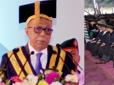 শিক্ষার্থীদের বিকশিত করতে উপদেশ দিলেন রাষ্ট্রপতি
