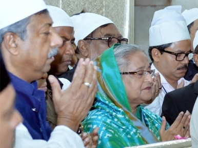 মঈনুদ্দিন চিশতীর মাজার জিয়ারত প্রধানমন্ত্রী শেখ হাসিনার 