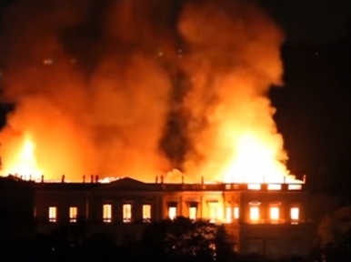Brazil: Massive fire destroys National Museum