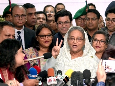 Awami League scripts historic victory, BNP defeated