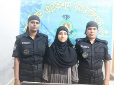 Arrested terrorist from Australia's wife jailed in Dhaka