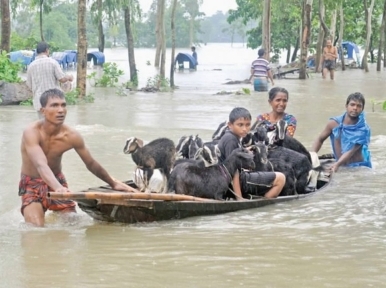 Flood fear over Bangladesh