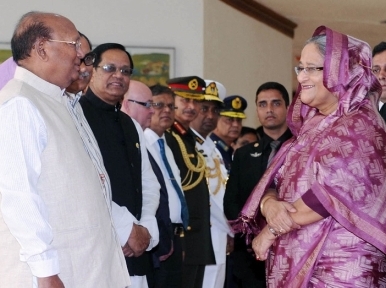 PM Hasina returns home today