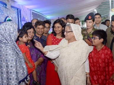 Sheikh Hasina urges society to create campaign against drug addiction
