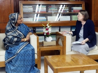 French Envoy meets with Prime Minister Sheikh Hasina
