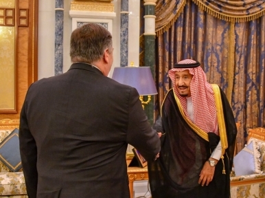 Mike Pompeo meets Saudi King, discusses issue of Jamal Khashoggi's disappearance 