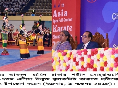 Bring success in Sports sector: President Hamid