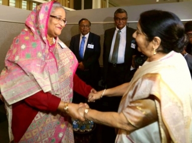 Hindu population has increased in Bangladesh: Sushma Swaraj