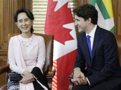 Suu Kyi to loose Canadian honourable citizenship 