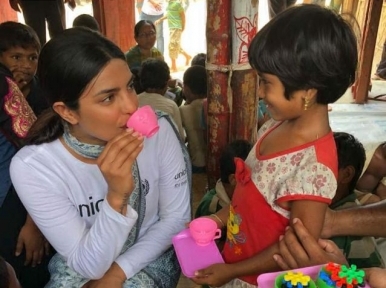 Rohingya crisis: Priyanka Chopra left teary eyed 