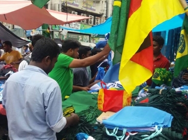 World Cup fever grips Dhaka