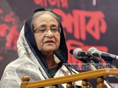 Zia was involved in August 15 murder crimes: Hasina 