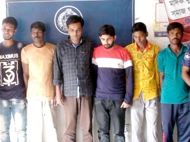 6 arrested in Tangail