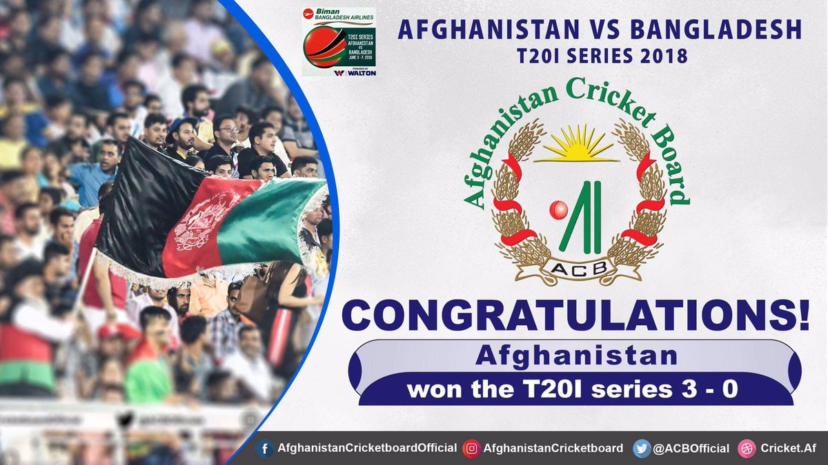 Afghanistan beat Bangladesh by 1 run to clinch series 3-0