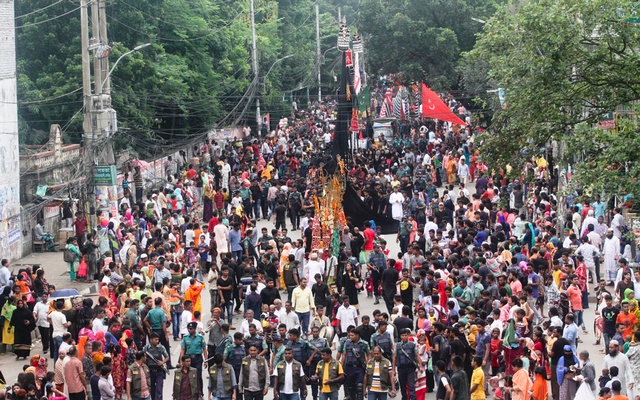 Muharram observed in Bangladesh