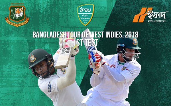 Bangladesh struggling against West Indies, on verge of defeats