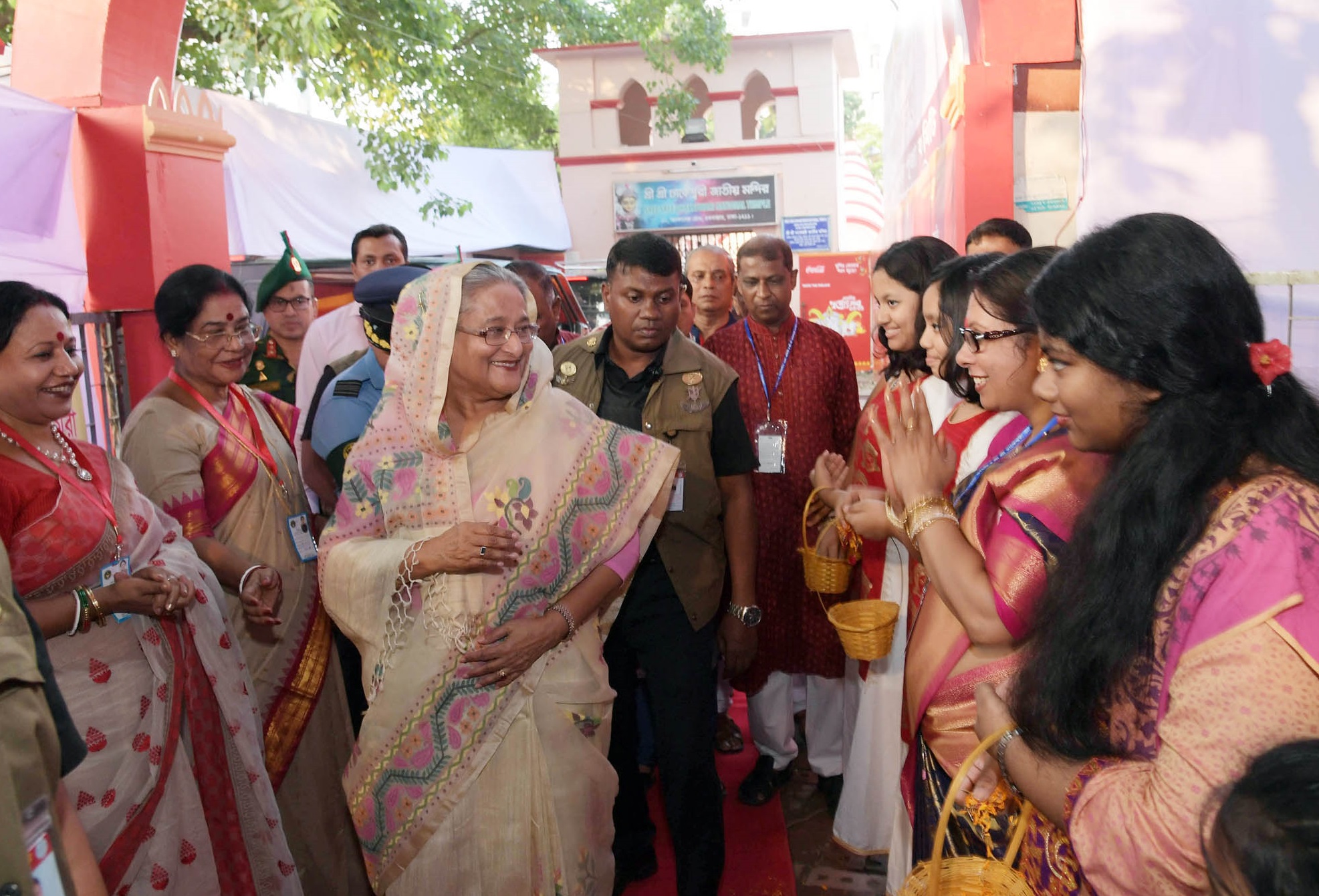 PM thanks Muslim's staying beside Hindu houses