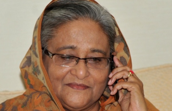 Sheikh Hasina calls back if she fails to take a call