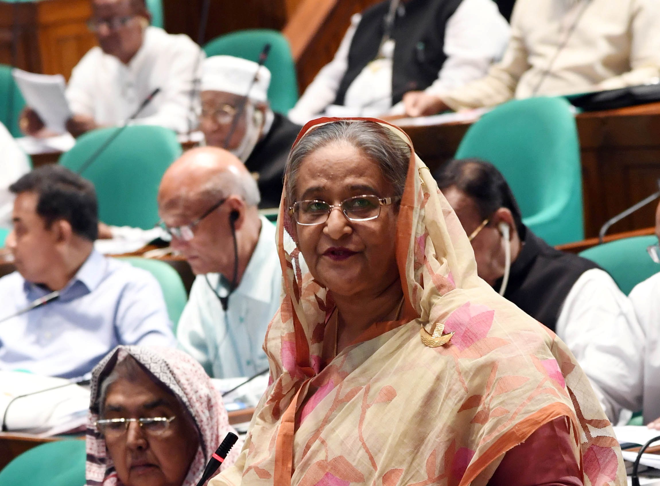 I don't care much about who is writing what about me: Hasina