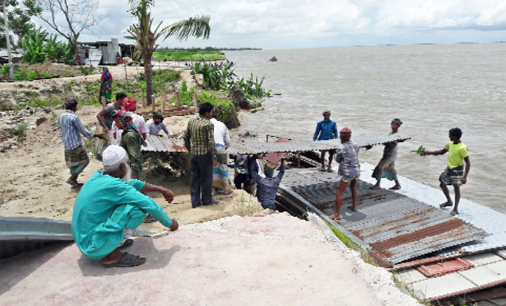 66 hectare lands damaged by Padma in 51 years 