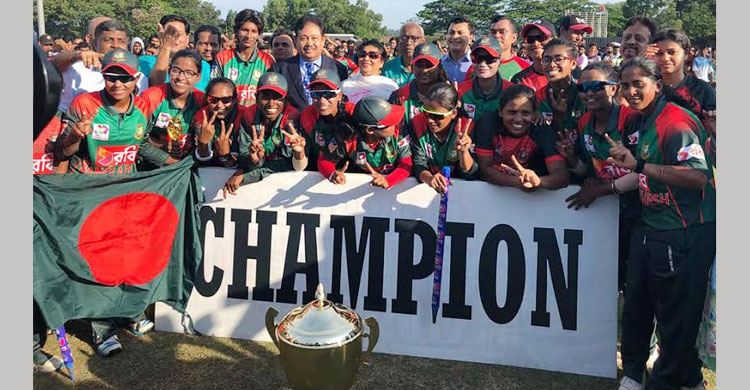 Cabinet congratulates women Asia Cup winning cricketers 