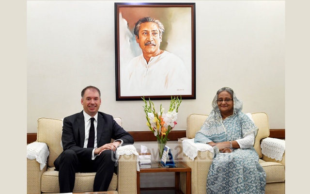 Bangladesh EC can host neutral and proper election: Sheikh Hasina tells German Minister