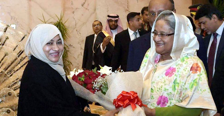 PM Hasina reaches Saudi Arabia