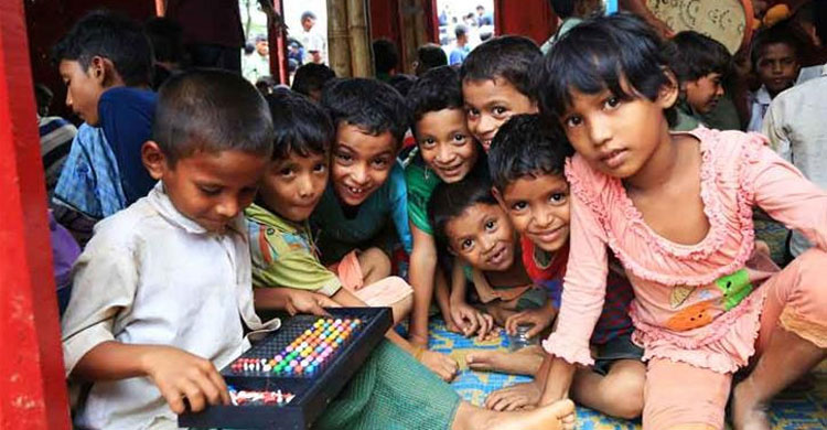 Government to teach language to Rohingya kids 