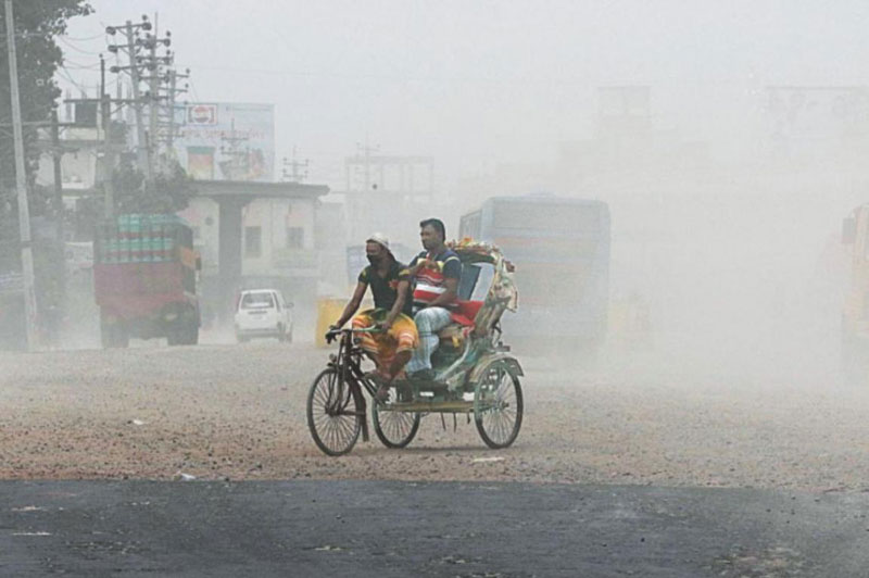 Bangladesh tops chart of countries with air pollution trouble