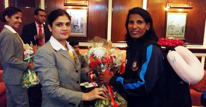 Bangladesh Women cricket team reaches Pakistan