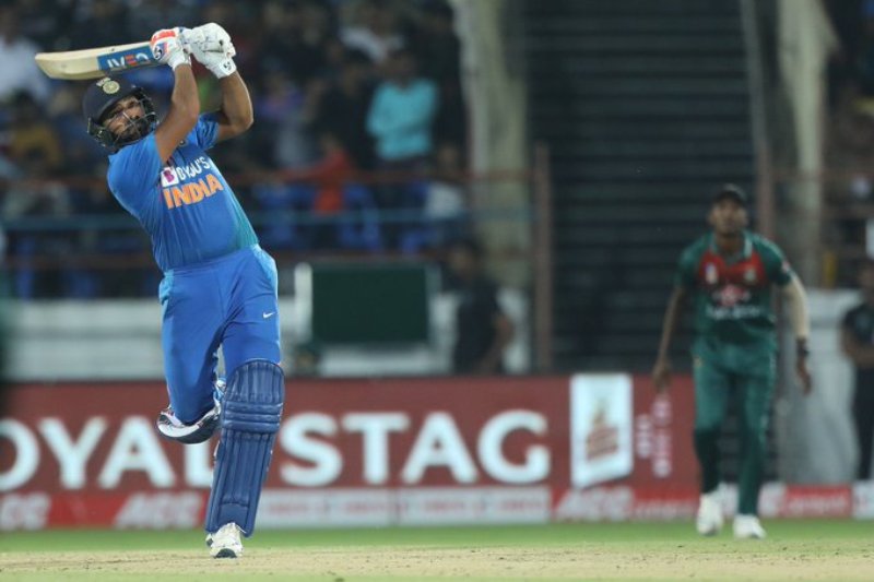 T20: Rohit Sharma guides India to beat Bangladesh by eight wickets, level series 1-1