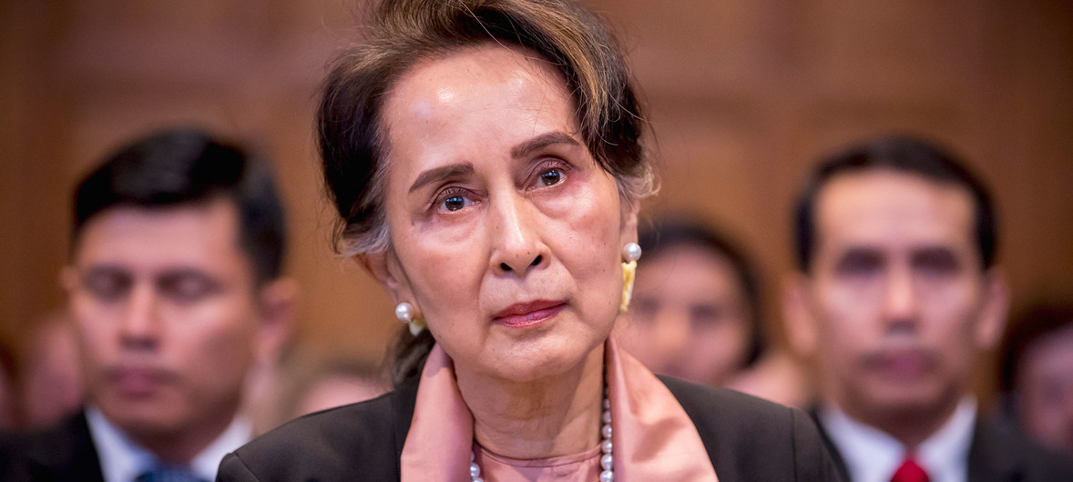 ICJ: Myanmar leader Aung San Suu Kyi rejects genocide claims ICJ: Myanmar leader Aung San Suu Kyi rejects genocide claims