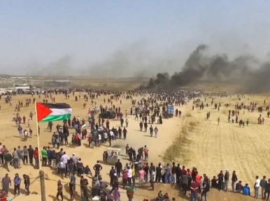 On eve of Gaza border protest anniversary, UN’s top humanitarian official for Palestine calls for calm