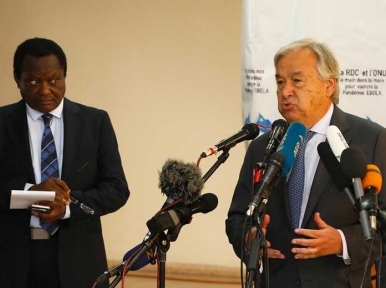 DR Congo President and UN chief meet at a ‘historic moment’ for democracy in the country
