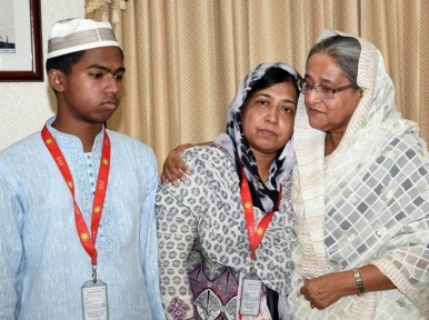 Abrar's family consoled by PM Hasina