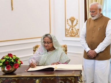 PM Modi, Sheikh Hasina call for complete fencing along Indo-Bangla border