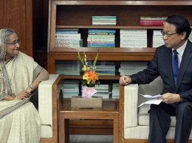 Japan assures to help Bangladesh on long term basis to help achieve development goal 
