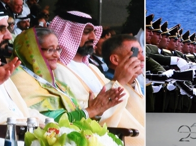 Sheikh Hasina makes special trip to UAE for defence exhibition